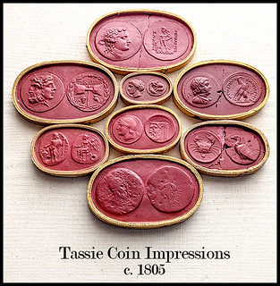 Tassie coin impressions