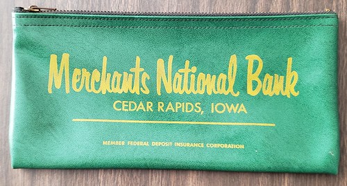 Merchants National Bank Cedar Rapids IA bag