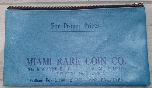 Miami Rare Coin Co money pouch