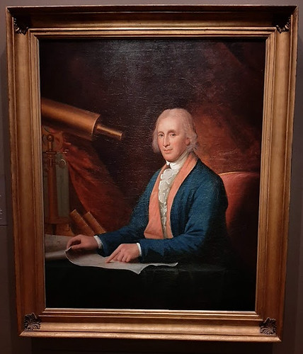 David Rittenhouse portrait by Peale