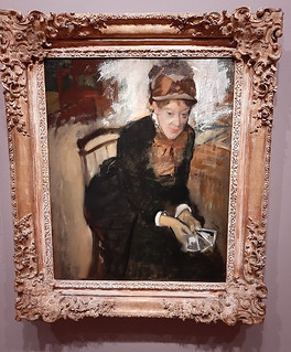 Mary Cassatt portrait by Degas