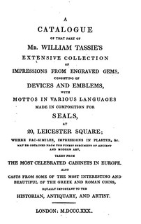 Tassie-Wm-1830-Catalogue-Title