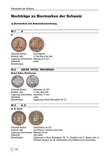 Swiss tokens sample page 4