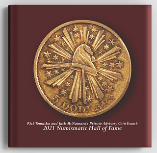 2021 Numismatic Hall of Fame book cover