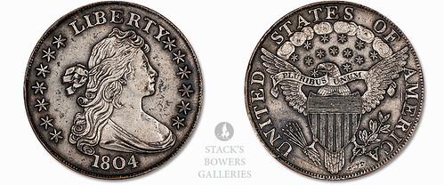 Mint-produced 1804 Dollar electrotype