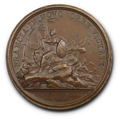 Quebec Liberated medal reverse