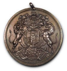 1814 George III Indian Peace Medal reverse