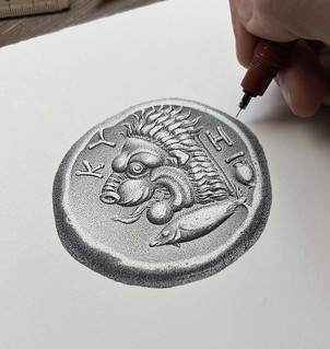 Xavier Casalta coin art 2