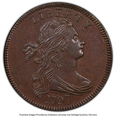 1797 Nichols Find cent obverse