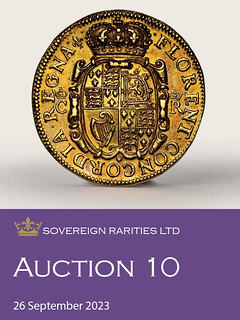 Sovereign Rarities E-Sylum ad Auction 10