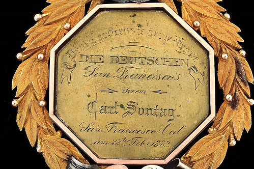 1882 Carl Sontag medal closeup