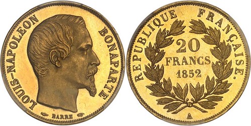 MDC French Gold 20 Francs
