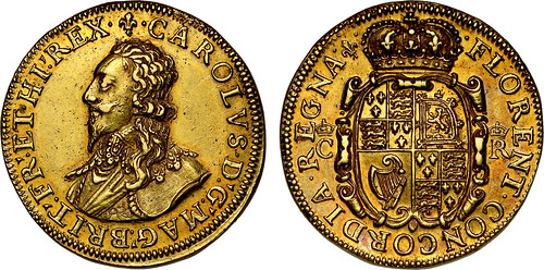 Sovereign Rarities Auction 10 Lot 29 Charles I 1625 pattern gold Unite