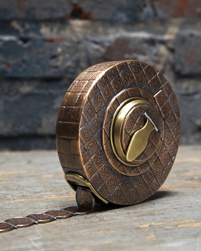Stacey Lee Webber Penny Tape Measure made from coins