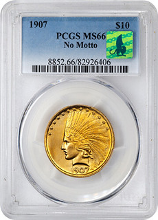 Slabben 1907 Eagle with CMQ sticker