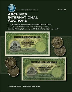 Archives International Sale 88 cover front