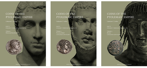 Coins of the Ptolemaic Empire Part 2 book covers