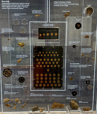 Dahlonega Gold Museum exhibit