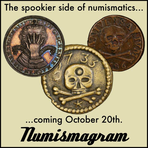 Numismagram E-Sylum ad86 Spookier Side