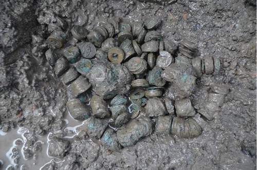 Han dynasty coin hoard