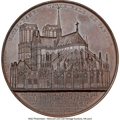 Notre Dame medal obverse