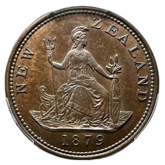 New Zealand 1879 Pattern Penny reverse
