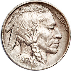 1913 Buffalo Nickel obverse