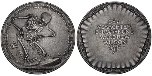 Sinking of the RMS Lusitania medal