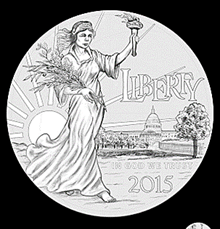 250 Coin Designs 08 Dollar model 2015 HR-O-19-C design