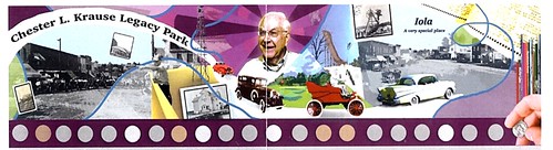 Chester L. Krause Legacy Park mural