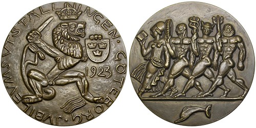 Göteborg Tercentenary Exhibition Medal