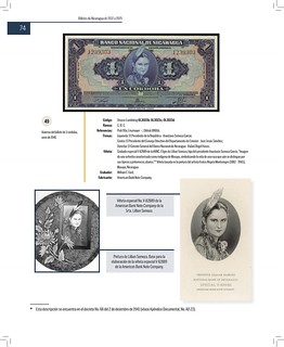 Billetes de Nicaragua sample page 1