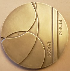 FIDEM 2023 medal reverse