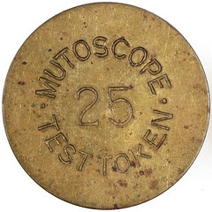 Mutoscope Animated Pictures Tokens 1 obverse