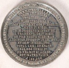 1851 International Exposition Medal reverse