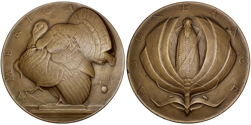 1934 Abundance turkey medal