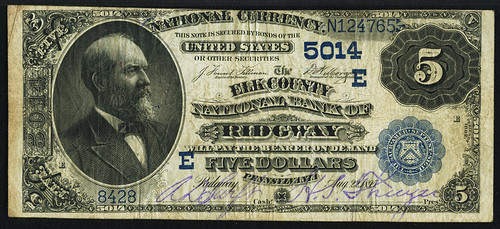 Banknote signed by Archie Swift
