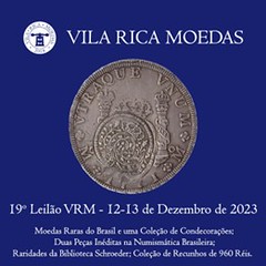 Vila Rica Moedas Auction 19 cover