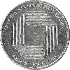 Chase Manhattan Bank Money Museum medal obverse