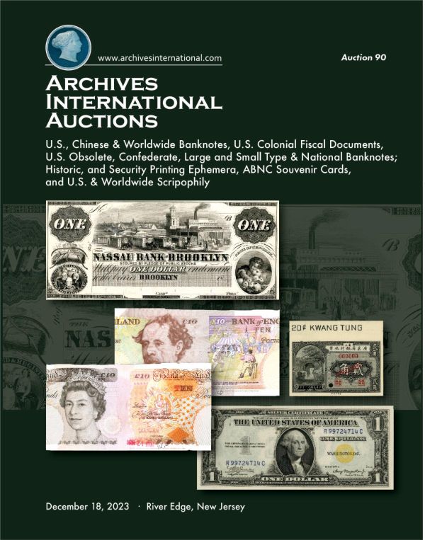 Archives International Sale 90 cover front