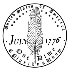 2026 Dime reverse July 4, 1776