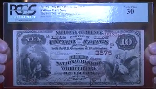 winnemuca National Bank Note