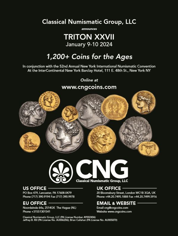 CNG E-Sylum Ad 2023-12-10 Triton XXVII