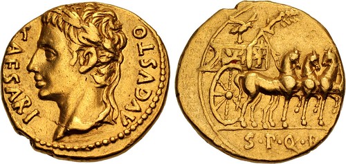 CNG Triton XXVII Lot 650 Augustus Aureus