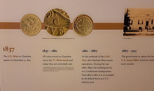 Charlotte Mint Museum coin exhibit 6