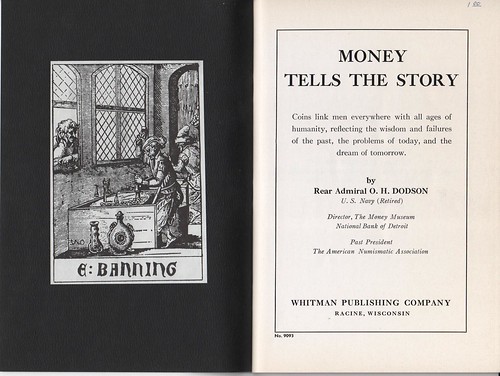 1962 Money Tells the Story ex-libris E. Banning
