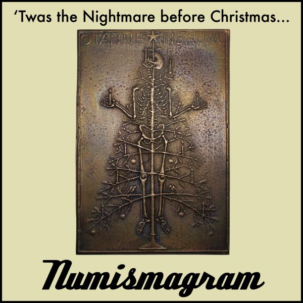 Numismagram E-Sylum ad91 Nightmare Before Christmas
