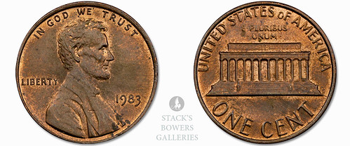 1983 copper Lincoln Cent