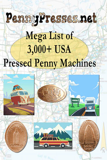 USA Pressed Penny Machines book cover