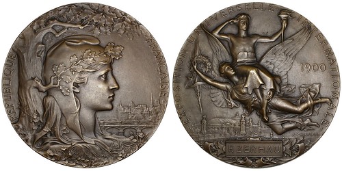 1900 Paris. International Expo medal